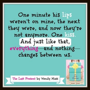 Aw moment from The Last Present by Wendy Moss