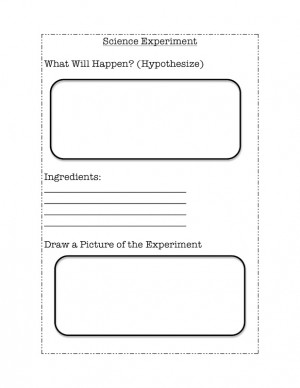 Here is the science experiment if you would like to try it at home: