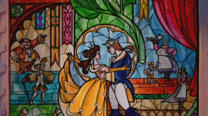 Disney Couples Belle and The Beast in 