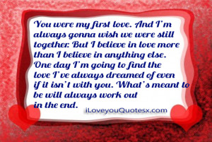 Still Love You Quotes - You Can't Miss it