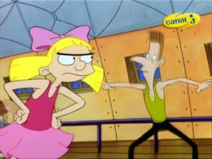 Image - Helga and Stinky as dencers.jpg - Hey Arnold Wiki