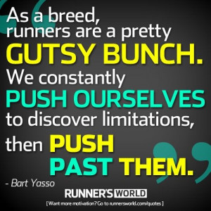 Runners are a Gutsy Bunch 