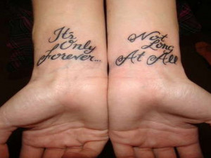 Cute Arms Tattoo Quotes For Women Jpeg