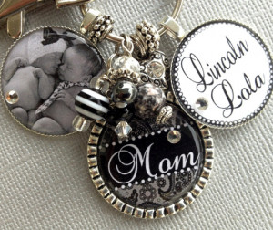 PERSONALIZED Mom Keychain Children's Names, PHOTO, Mother's day gift ...