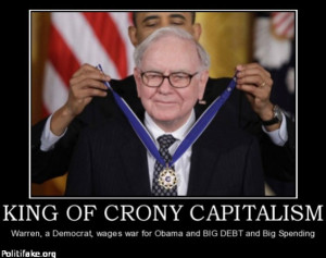 even to Warren Buffett; it is a huge wealth transfer from Buffett ...