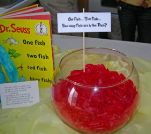 ... many fish are in the dish, and the winner got all the Swedish fish