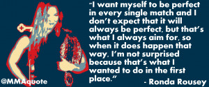 Ronda Rousey quotes