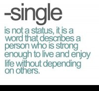 independent #single #strong #life