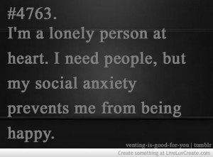 Related to Social Anxiety Quote Picture Fottenluv Inspiring Photo