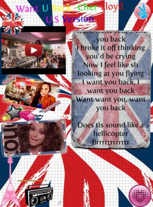 Cher Lloyd Want You Back Gifs