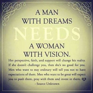 woman with vision, this I have.
