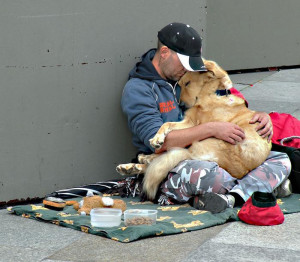 Homeless People and their Dogs - Unconditional Love 3