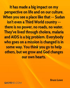 Bruce Lowe Life Quotes