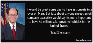 It would be great some day to have astronauts in a rover on Mars. But ...
