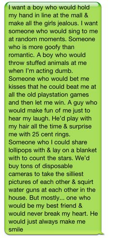 Id say that I am fortunate enough to have a boyfriend that does all of ...