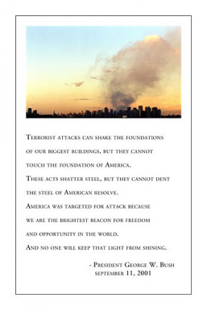Remembering Through September 11 (9/11) Quotes and 9/11 Photos