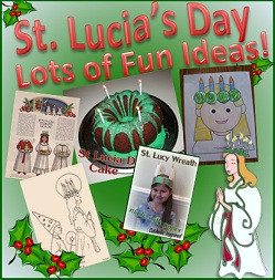 St Lucia's Feast Day Fun! {Easy Ideas}