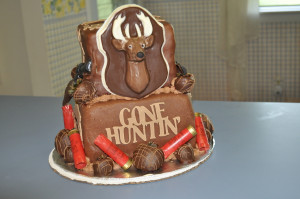 ... and rifles were made of chocolate too! The Birthday Guy Loved It