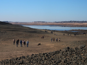 Folsom Lake Drought 2014