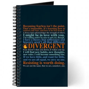 Divergent Quotes Journal