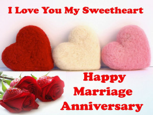 Happy wedding anniversary wishes to my wife with pictures & Images
