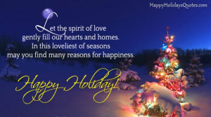 20 Superb Happy Holidays Quotes
