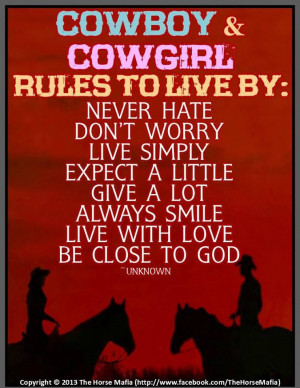 Cute Cowgirl Quotes...