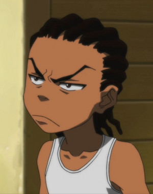 Displaying 20> Images For - Huey Freeman Quotes Boondocks...