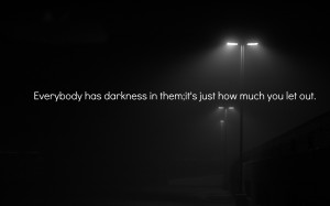 dark evil quote light mood bokeh wallpaper background