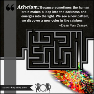 Atheism: Because sometimes the human brain makes a leap into the ...