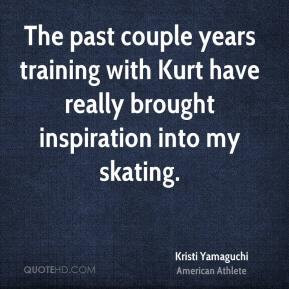 Kristi Yamaguchi - The past couple years training with Kurt have ...