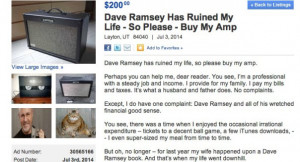 Dave Ramsey Totally Ruined This Guy's Life (and His Music)