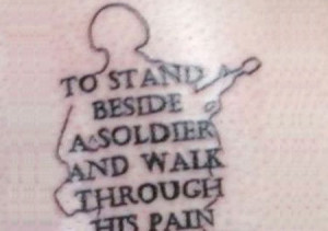 short military quote tattoos