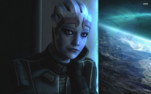 Liara T'Soni - Mass Effect wallpaper 1920x1200