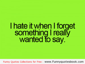 Funny moment when you hate the memory