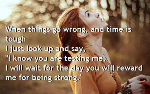 by pulling it backward; and such is life. when life is pulling you ...