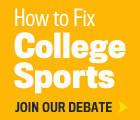 ... Branch argues that college athletes should be paid. Agree or disagree