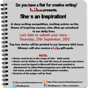Hiba's Story-Writing Competition