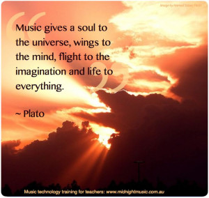 ... Universe, Music Quotes, Quoteable Quotes, Midnight Music, Plato Quotes