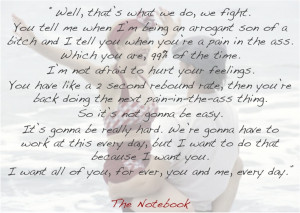 the notebook quotes we fight that 39 s what we do the notebook quotes