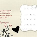 February Quotes and Sayings for Calendars