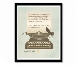 To Kill a Mockingbird, Harper Lee Quote, Literary Quote, American ...