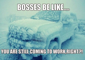 Bosses be like - You are still coming to work right?
