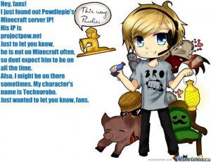 Pewdiepie's Minecraft Server!