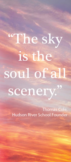 thomas cole hudson river school quote