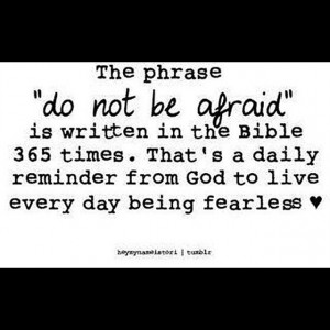 DONT BE AFRAID / NO TENGAS MIEDO #quote #faith #frases #afraid #god # ...