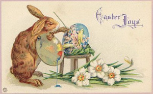 Vintage Bunnies & Easter Cards - vintage Fan Art