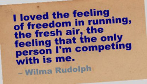 Loved the Feeling of Freedom In Running,the Fresh Air,the Feeling ...