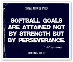 Softball #posters with #quotes