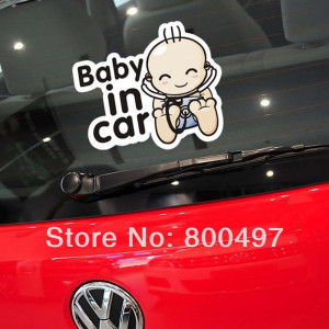 2014-Newest-Design-Funny-Car-Sticker-Baby-in-Car-Decal-for-Toyota-Ford ...